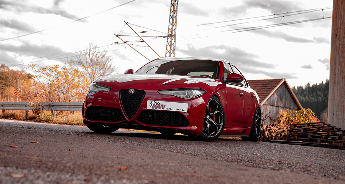 KW V3 Alfa Romeo Giulia Veloce | KW automotive UK Ltd.