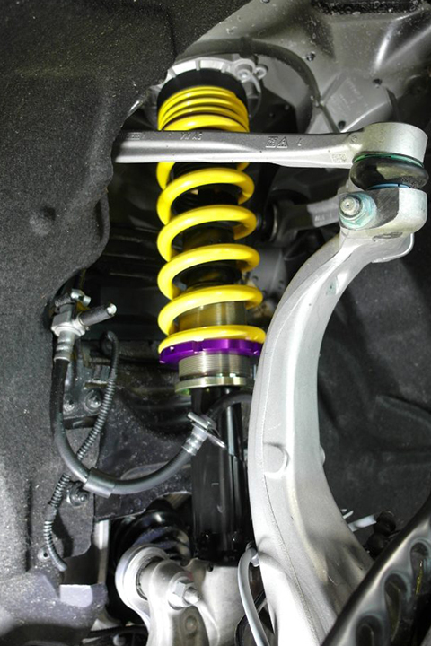 For the new 2020 Audi RS6 Avant (C8, Type F2) KW automotive has developed height adjustable springs