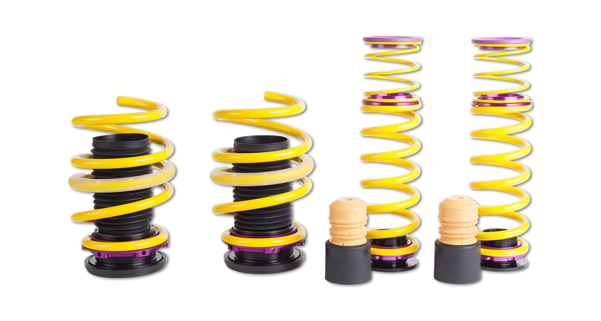 For all those who want to lower their Audi RS3 (GY) only discreetly, the KW height-adjustable springs are an interesting alternative.