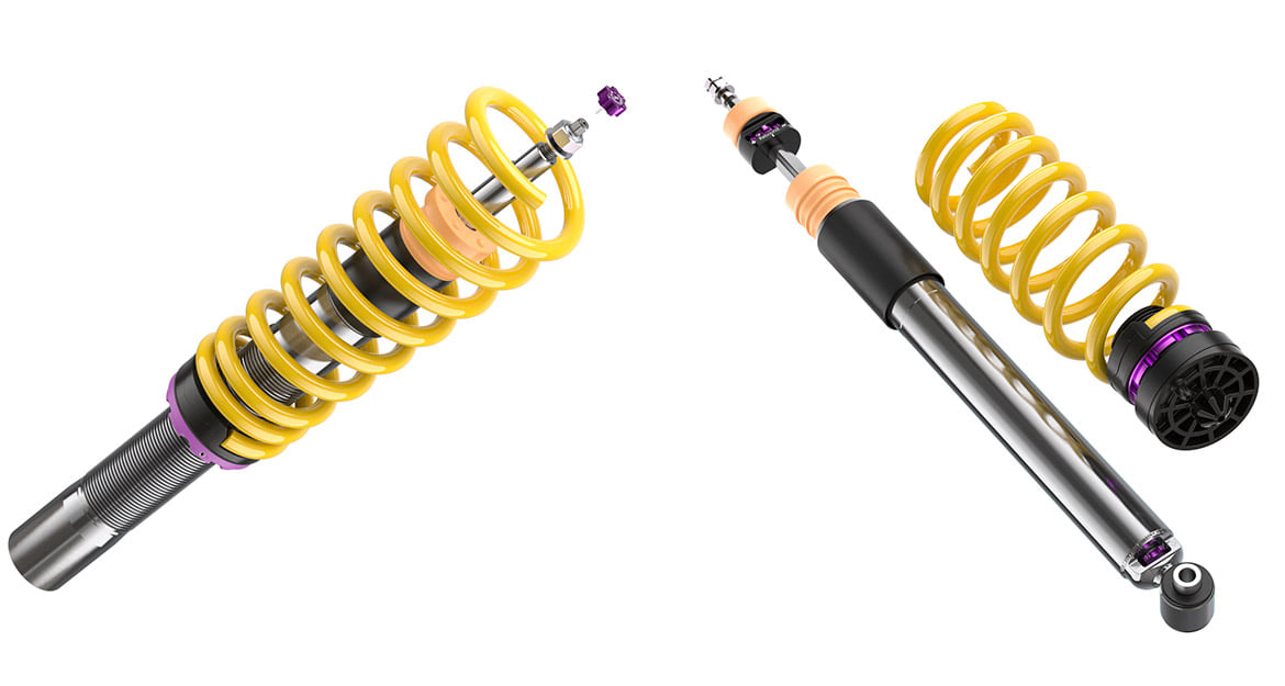 With the KW V3 Leveling suspension, you can be sure that KW Engineering provides precise handling in any driving situation.