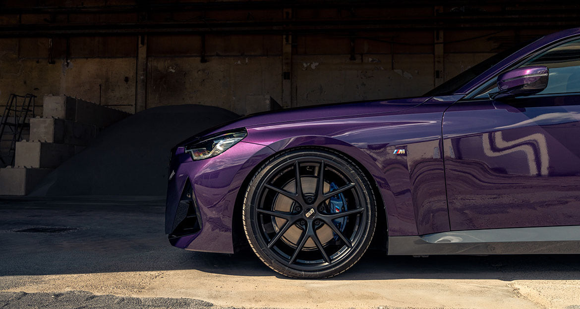 The new 2-series BMW looks more aggressive and sporty