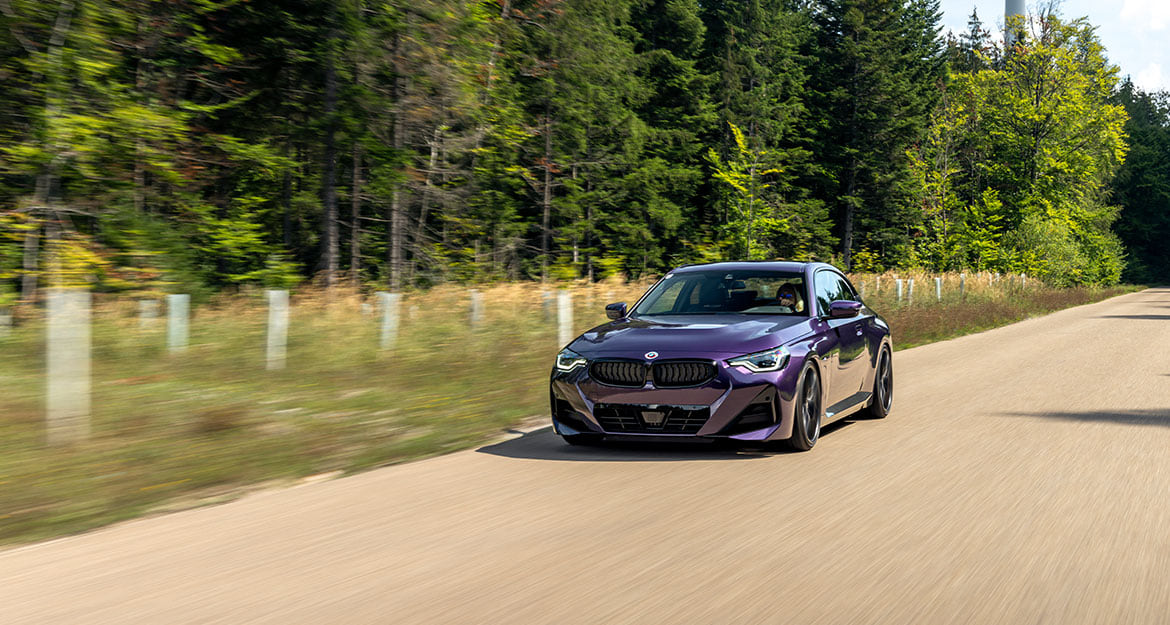 More dream car potential in your 2-series BMW with our KW coilover kits