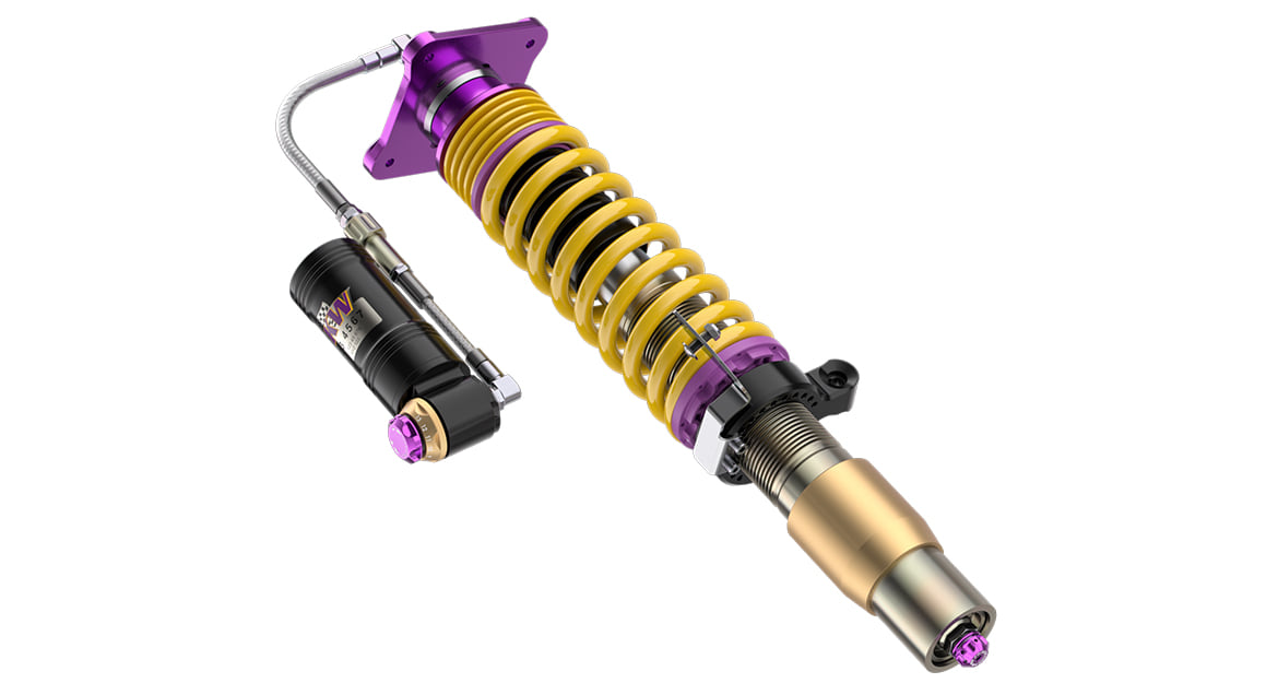 The integrated click wheels provide 16 clicks in the rebound stage and 13 clicks in the high-speed and 14 clicks in the low-speed compression stage for fine-tuning the damper setup on the front axle.