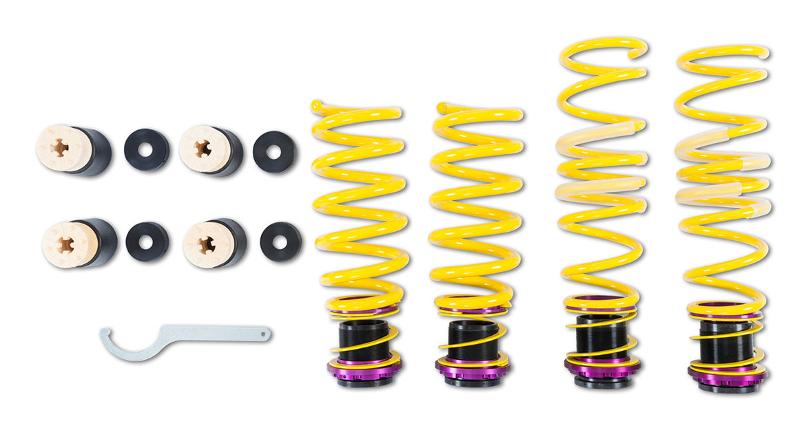 As one of the first suspension manufacturers in the market KW has developed these coil springs for all BMW M850i xDrive.