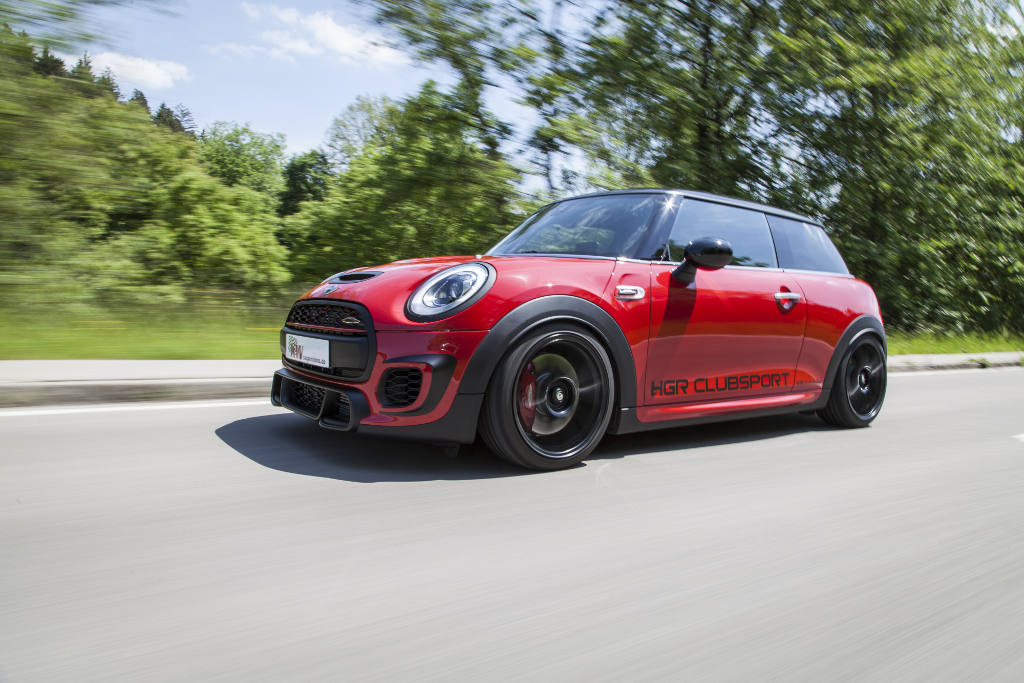 KW coilovers in a Mini John Cooper Works