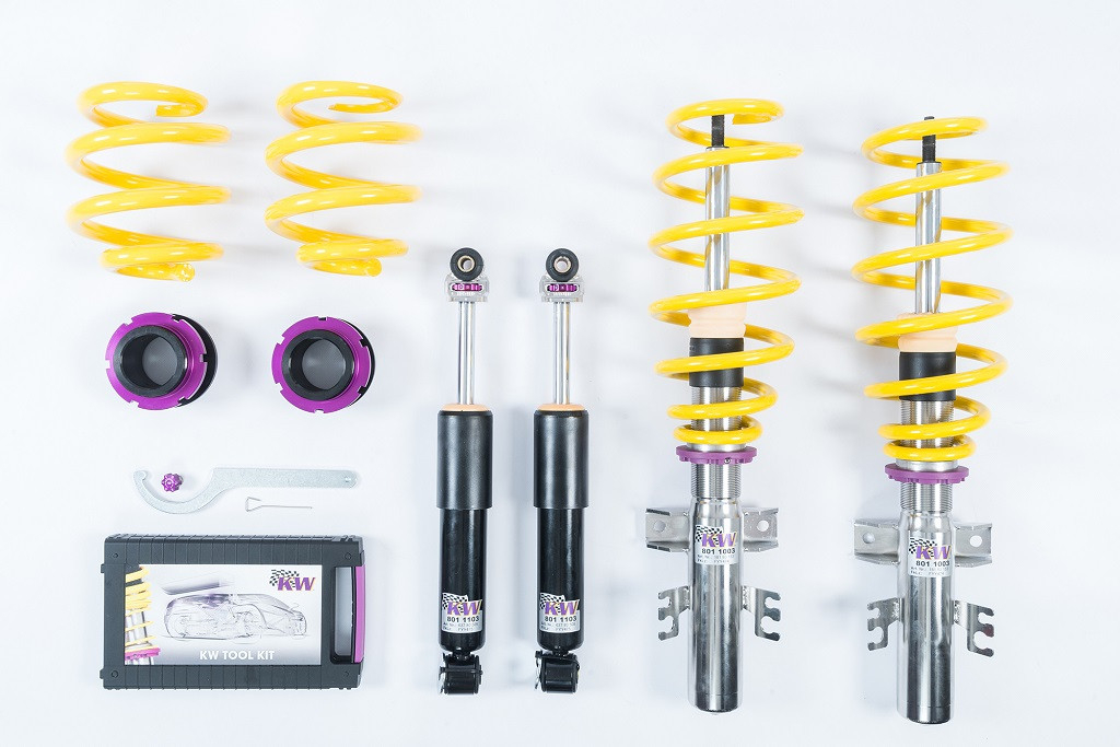 KW Street Comfort suspension for VW Bus T5 and T6.