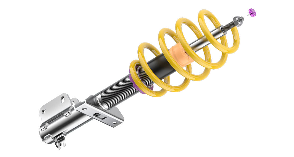 Simply said the task of the rebound is to connect the chassis to the street. In contrast, the compression influences the deflection of the spring and supports the bodywork of the car.