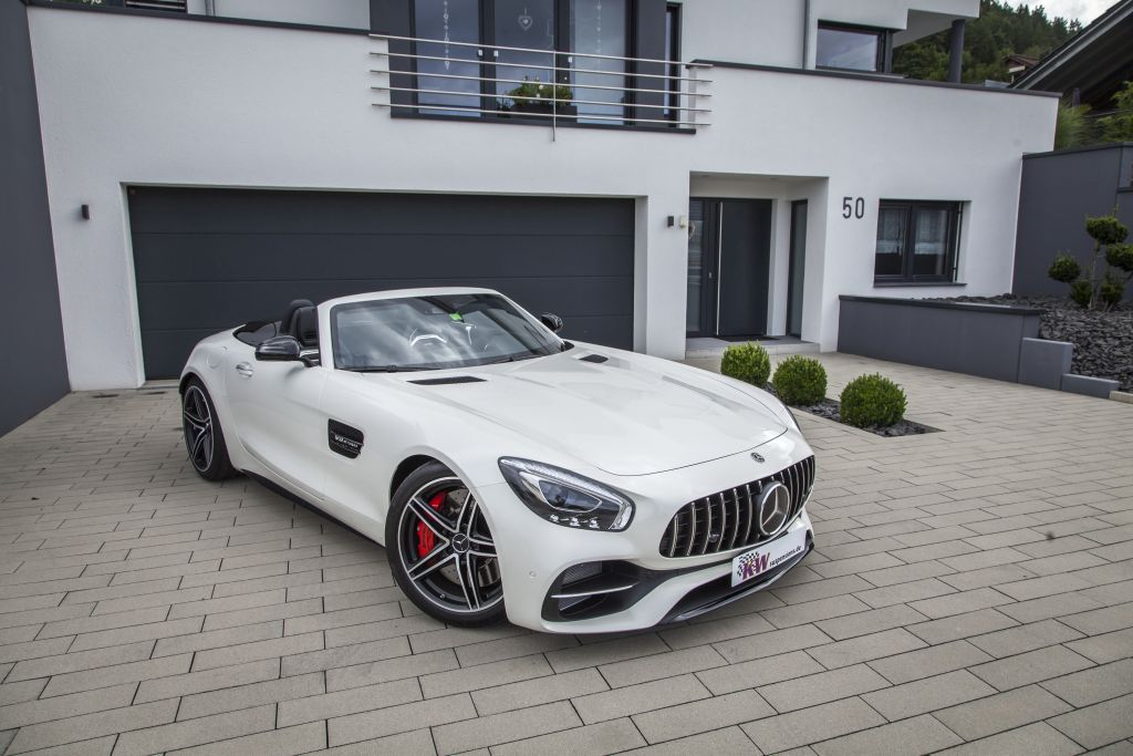 Parked Mercedes-AMG GT (Typ 197) with KW HLS