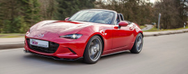 KW coilovers in a Mazda_MX-5