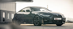 KW coilovers for the 4-series BMW